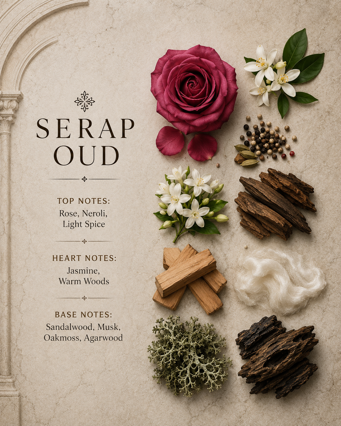 SERAP OUD fragrance ingredients