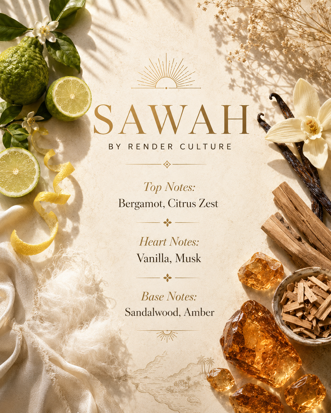 SAWAH fragrance ingredients