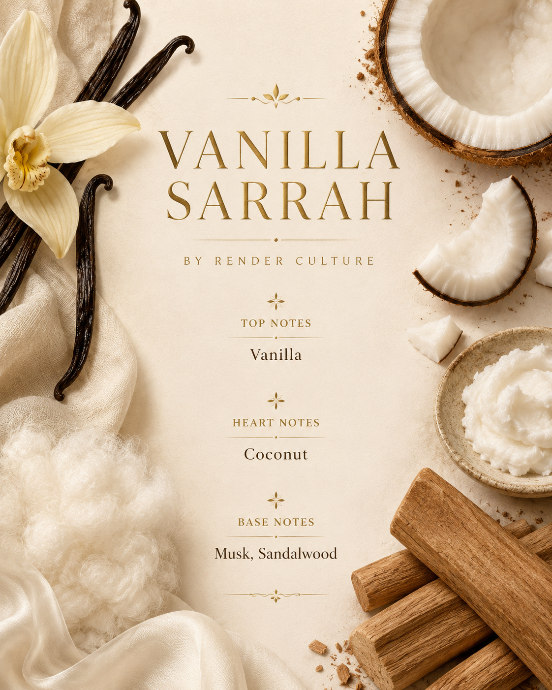 VANILLA SARRAH fragrance ingredients